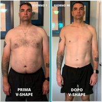 V-Shape – Senti la forza della fiducia in te stesso, dell’energia e della forza interiore.