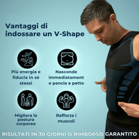 V-Shape – Senti la forza della fiducia in te stesso, dell’energia e della forza interiore.