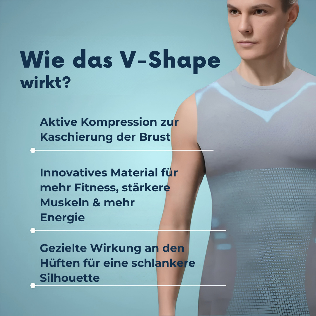 V-Shape – Senti la forza della fiducia in te stesso, dell’energia e della forza interiore.