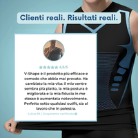 V-Shape – Senti la forza della fiducia in te stesso, dell’energia e della forza interiore.